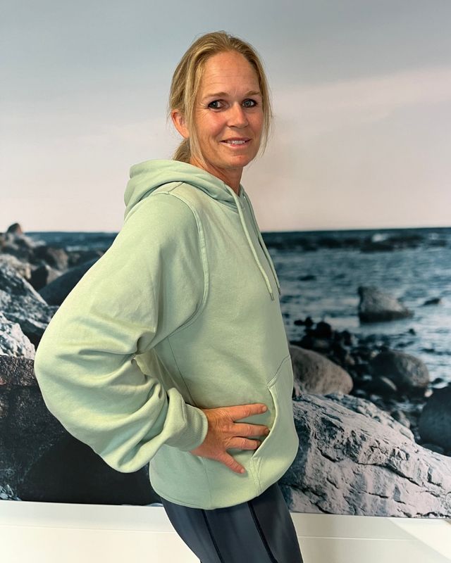 LYLA hettegenser grønn