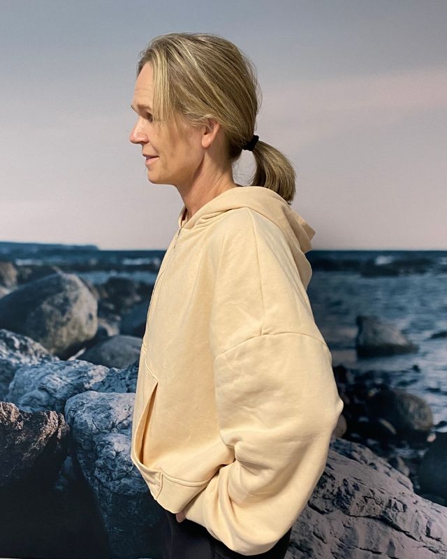 LANE genser beige